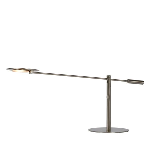 Lucide ANSELMO - Bureaulamp - LED Dimb. - 1x9W 3000K - Mat chroom - detail 6